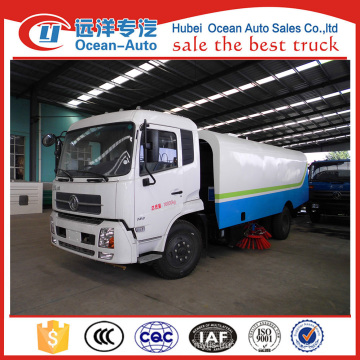 Dongfeng kingrun 4x2 street sweeping truck/road sweeper with 10cbm capacity for sale